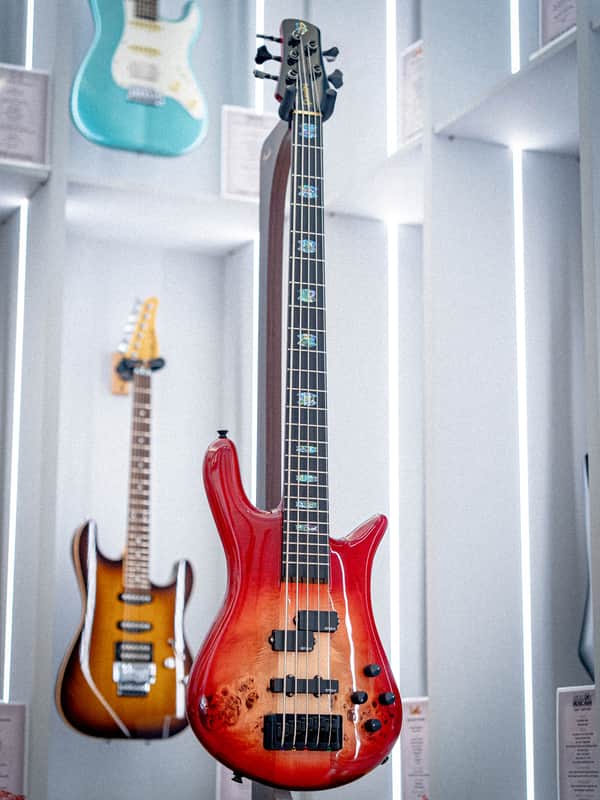 Spector Euro 5 CST - Natural Red Burst Gloss image 1