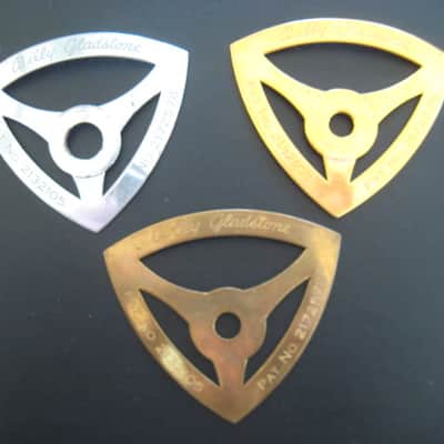Billy Gladstone  3 Badges 50s - 60s Gold, Brass & Silver image 1