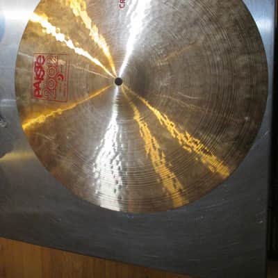 PAISTE 2002 Rock Crash 18” Cymbal Switzerland image 1