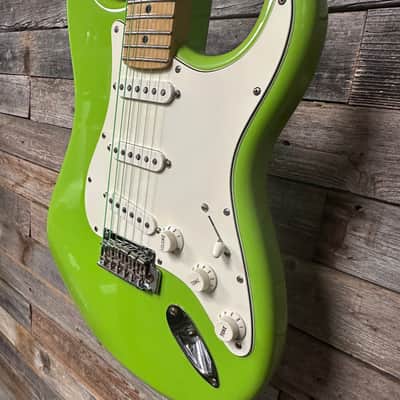 Fender Alien Green Mexican Stratocaster image 8