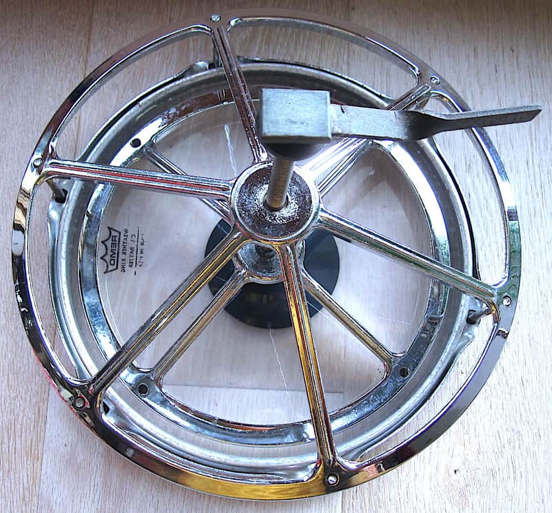 10" Remo Rototom, Chrome - Vintage image 1