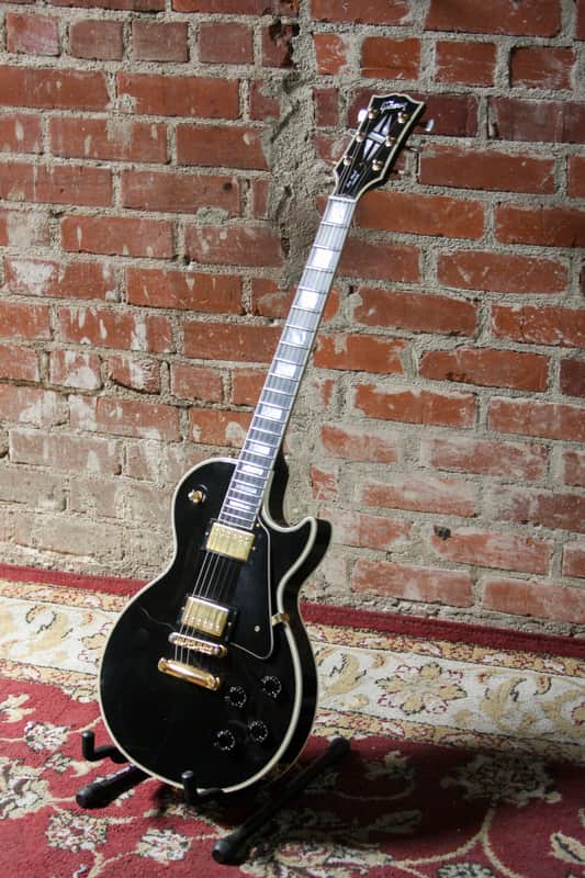 2001 Black Beauty Gibson Les Paul Custom - Ebony image 1