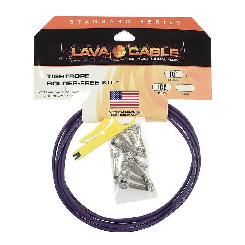 Lava TightRope Solder-Free Pedal Board Kit image 3