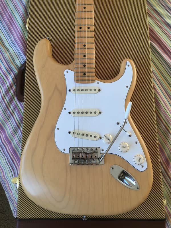 Fender American Special FSR Stratocaster Ash 2012 Blonde + New Tweed Case image 1