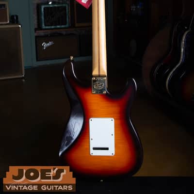 LEFTY Fender Stratocaster 50 years of Excellence 50th Anniversary 1996 - Sunburst image 8