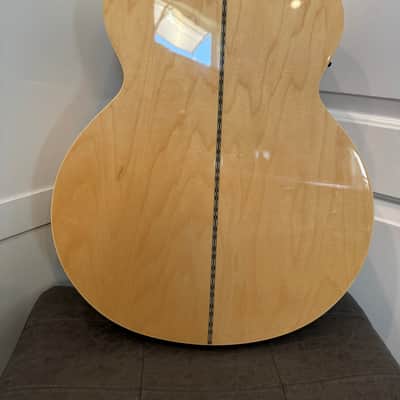 Epiphone EJ200SCE/N 2018 Natural Blonde, Sonic 2 preamp image 2