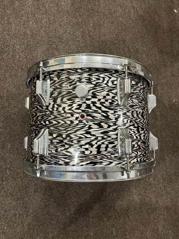 Rogers Holiday 13x9 Rack Tom 1960s - Black Onyx Pearl image 1