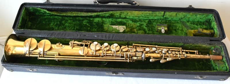 Conn New Wonder I Soprano Sax 1923 - Original Gold Plate-Overhauled-Free USA Ship image 1