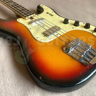 ELK BS-450 BASS w/OHSC 1970s JAPAN  *RARE* image 7