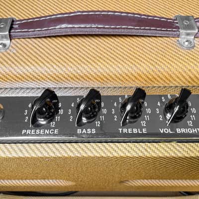 2004 Fender 5E8-A '57 Twin-Amp Tweed 2x12" 40w Combo Amp image 7