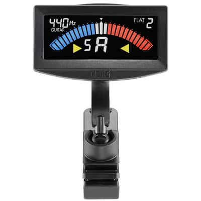 Korg AW-4G PitchCrow Clip-on Tuner Guitar black - Tuner image 1