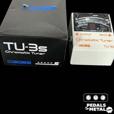 Boss TU-3S Chromatic Tuner 2016 - Present - White X13655 image 2