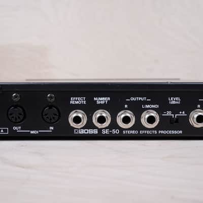 Boss SE-50 Stereo Effects Processor 1991 w/ Power Adapter image 5