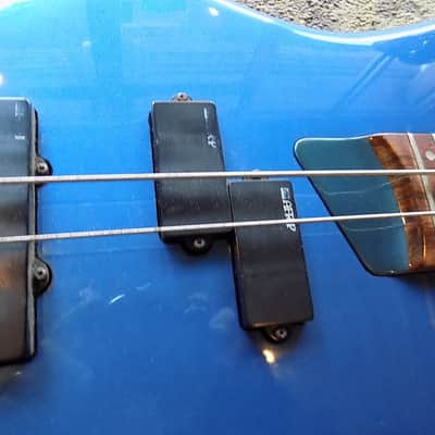 Ibanez SR500 Soundgear Electric Bass Active 1990s Metallic Blue image 6