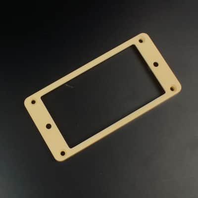 5mm height Humbucker Pickup Mounting Ring  ,Flat bottom, Cream