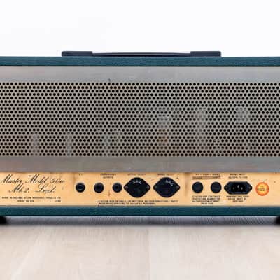 1986 Marshall Original Classic Limited Edition JCM800 2204 Master Model Small Box w/ Green Tolex image 7