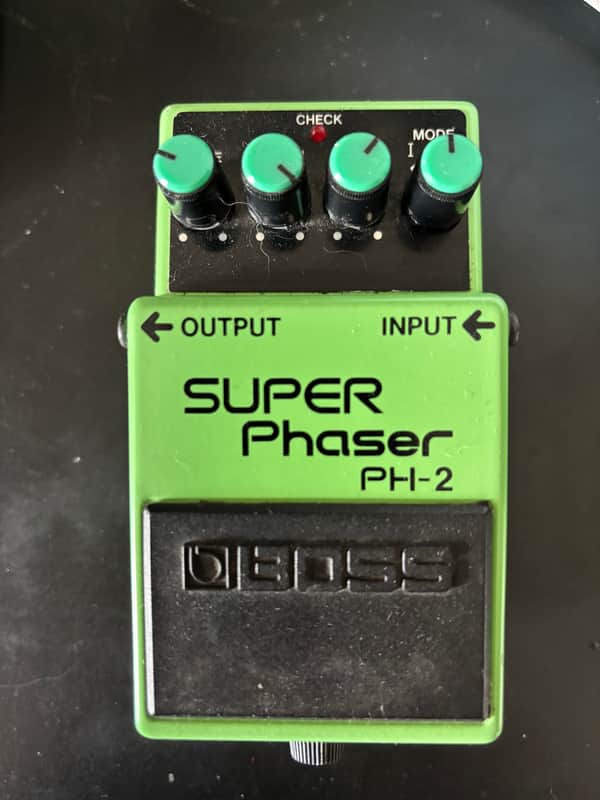 Boss PH-2 Super Phaser (Black Label) 1984 - 1988 - Green image 1