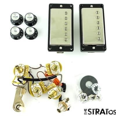 USA Gibson SG Standard '61 Burstbucker PICKUPS POTS KNOBS &JACK, American Nickel image 1