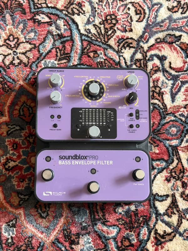 Source Audio Soundblox Pro Bass Envelope Filter 2010s - Purple image 1