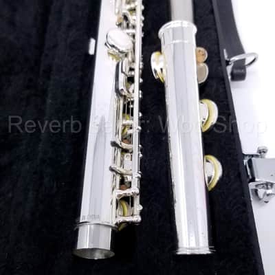 Antigua Vosi Student Closed Hole Silver-plated FLUTE # FL2110 w/ Hard Carry Case image 10