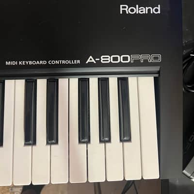 Roland A-800PRO 61-Key MIDI Keyboard Controller 2010 - Present - Black image 2