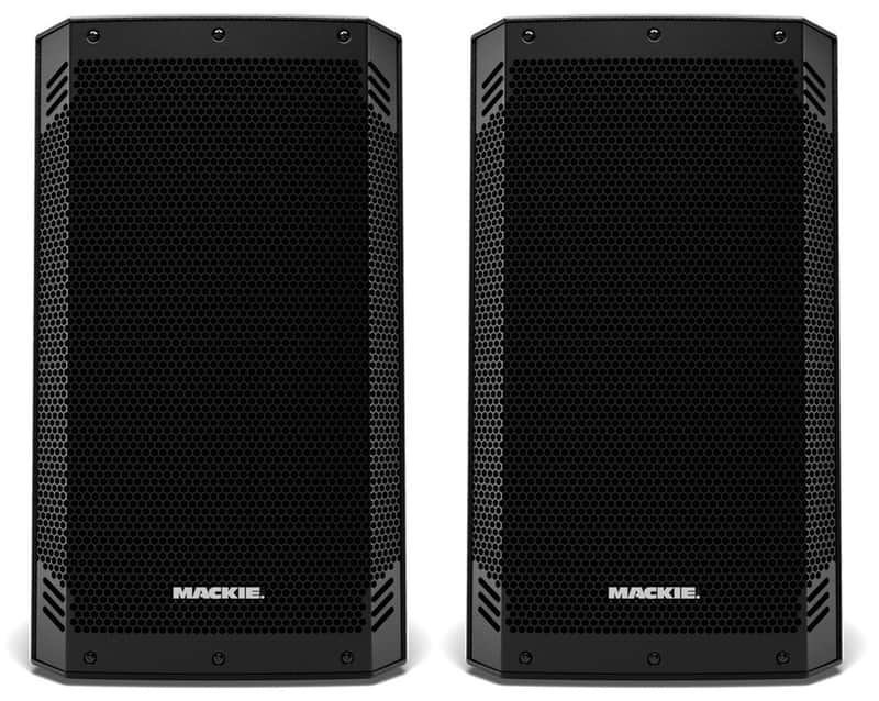 (2) Mackie Thrash15 v2 15" 1300w Powered DJ PA Speakers w/Bluetooth Thrash15v2 image 1