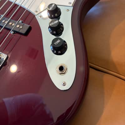 Fender Standard Jazz Bass V 1998 - Midnight Wine image 5