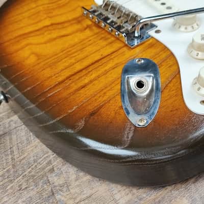 MyDream Partcaster Custom Built - Swamp Ash Tobacco Burst SRV image 6