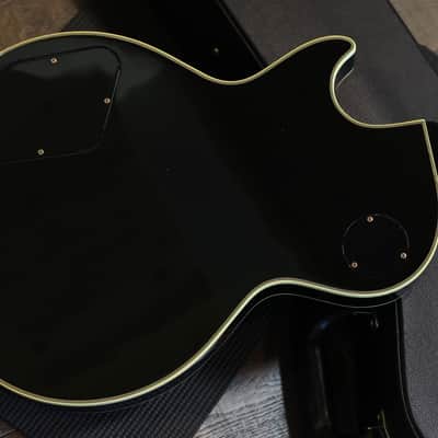 2003 Gibson Custom Shop 1957 Historic Reissue Les Paul Custom LPB-3 3 Pickup Electric Guitar Black Ebony + COA OHSC image 13