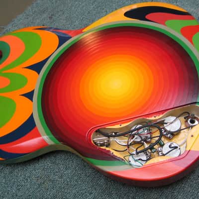 Gibson Eric Clapton's "the Fool" SG Replica  Handpainted Detail /Gibson Case Free US Shipping! image 14