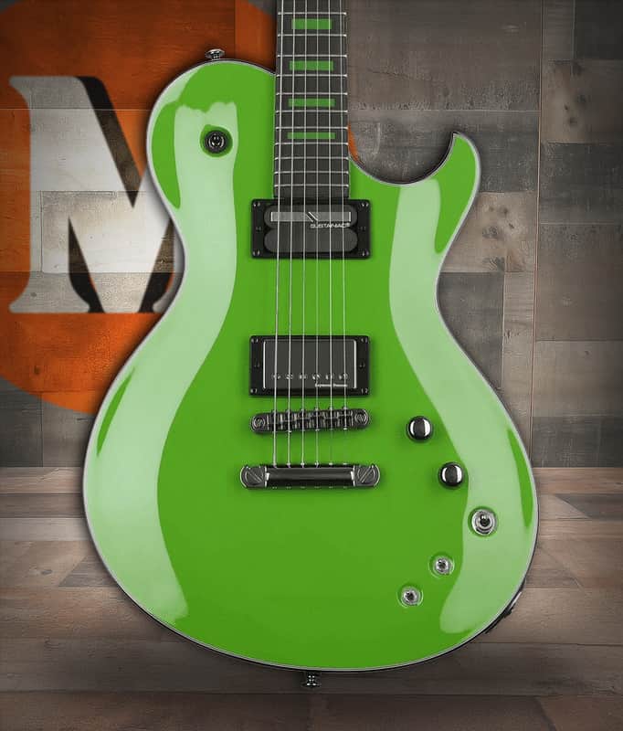 Schecter Kenny Hickey Solo-6 EX S Electric Guitar - Steele Green (379) image 1