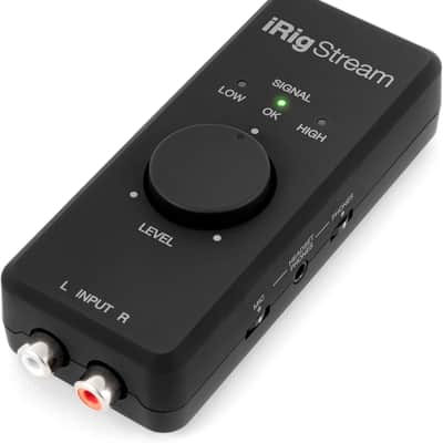 IK Multimedia iRig Stream Ultra-Compact USB Audio Interface Black image 1