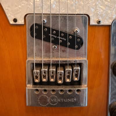 Evertune / Seymour Duncan/ Reverend Tele-Style 2010s - Sunburt image 2