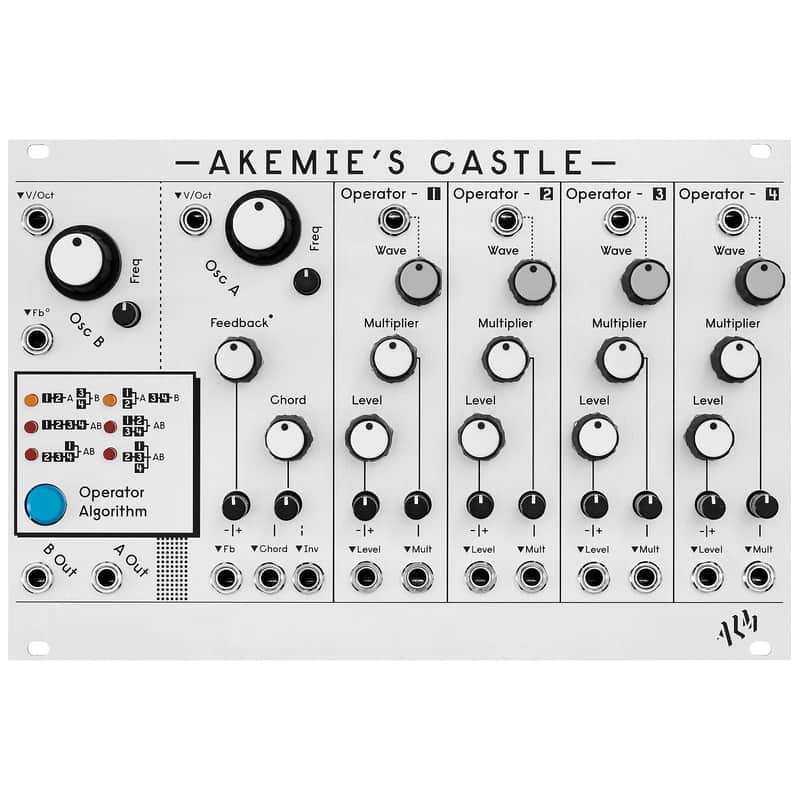 ALM/Busy Circuits ALM011 Akemie's Castle FM Dual VCO Eurorack Synth Module image 1