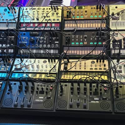 KORG VOLCA ENTIRE COLLECTION 16 total plus custom 4x4 rack! image 1