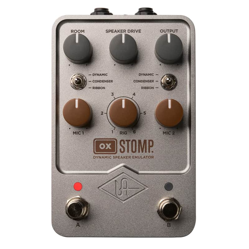 Universal Audio OX Stomp Speaker Emulator Guitar Pedal image 1
