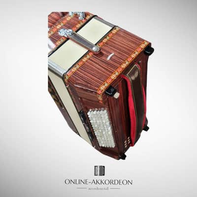 Accordion Harmonika Zupan Alpe IV 96 Bass with Cagnoni reeds image 7