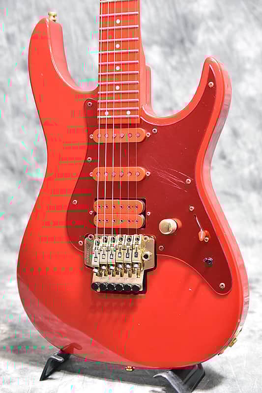Fernandes LA-115KK L'Arc-en-Ciel Ken Signature Model Red | Reverb