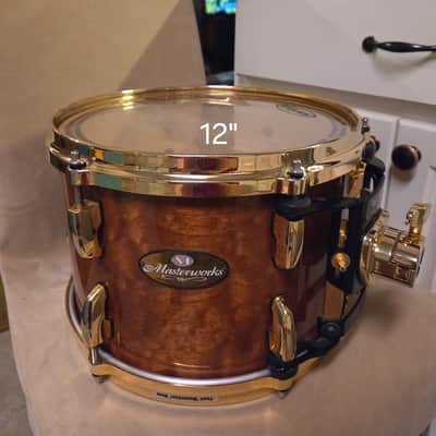 Pearl Masterworks - 8pc Custom Artison Shell Mahogany/Maple configuration image 22