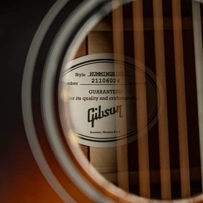 Gibson Hummingbird Standard - Vintage Sunburst image 9