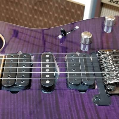 used 2004 Ibanez J. Custom RG8670-TVK, Very Good Condition with OHSC image 12