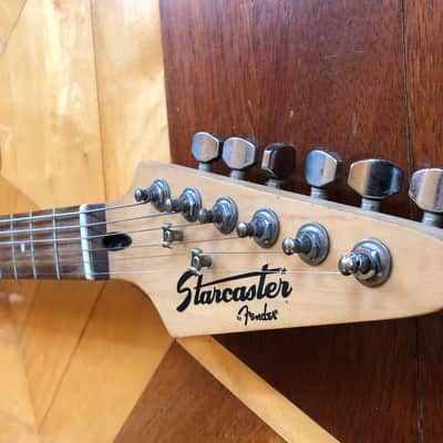 FENDER STARCASTER HSS STRATOCASTER STYLE S Type Electric Guitar Black image 7