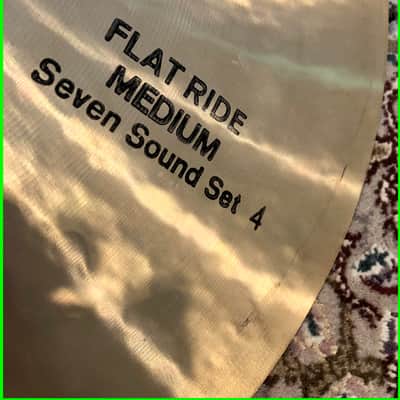 Paiste Formula 602 18" Flat Ride Medium Seven Sound Set 4 RARE 1970s MADE/FINISHED IN WEST GERMANY! 1732g image 13