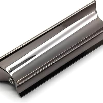 Metal Guitar Slide Bar Tone Lap Steel Slide, Black Slide Bar for Dobro Hawaiian Guitar Electric Guitar Dunlop Bass image 3