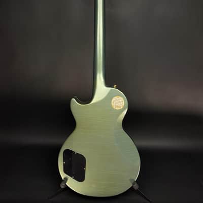 Gibson Custom Les Paul Axcess Custom 3-Pickup Gold Hardware Murphy Lab Ultra Light Aged - Antique Pelham Blue image 8