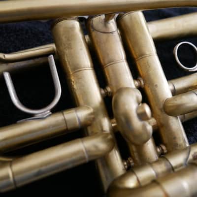 Rat Rod (Combo Yamaha Valves with Conn Bell) Bflat Cornet image 11