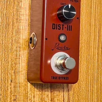 Rowin : DIST-III Distortion mini pedal with 2 distortion modes - a RAT clone, 2020s image 3