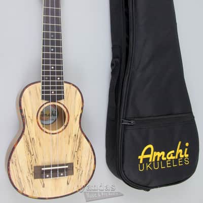 Amahi UK770 Classic Spalted Maple Ukulele - Soprano image 1