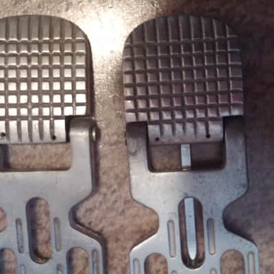 Rogers 2 VINTAGE Swivomatic BASS DRUM PEDAL Footboard Split Heel 60s 70s NO TARIFFS image 3