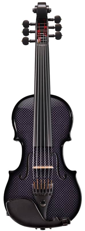 Glasser Carbon Composite Acoustic Electric 6-String Violin (4/4 Size) 2020s AE Purple image 1